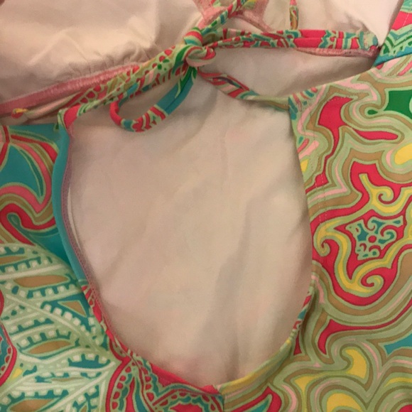 Like New Lily Pulitzer One Piece Swimsuit sz 2 - Picture 6 of 8